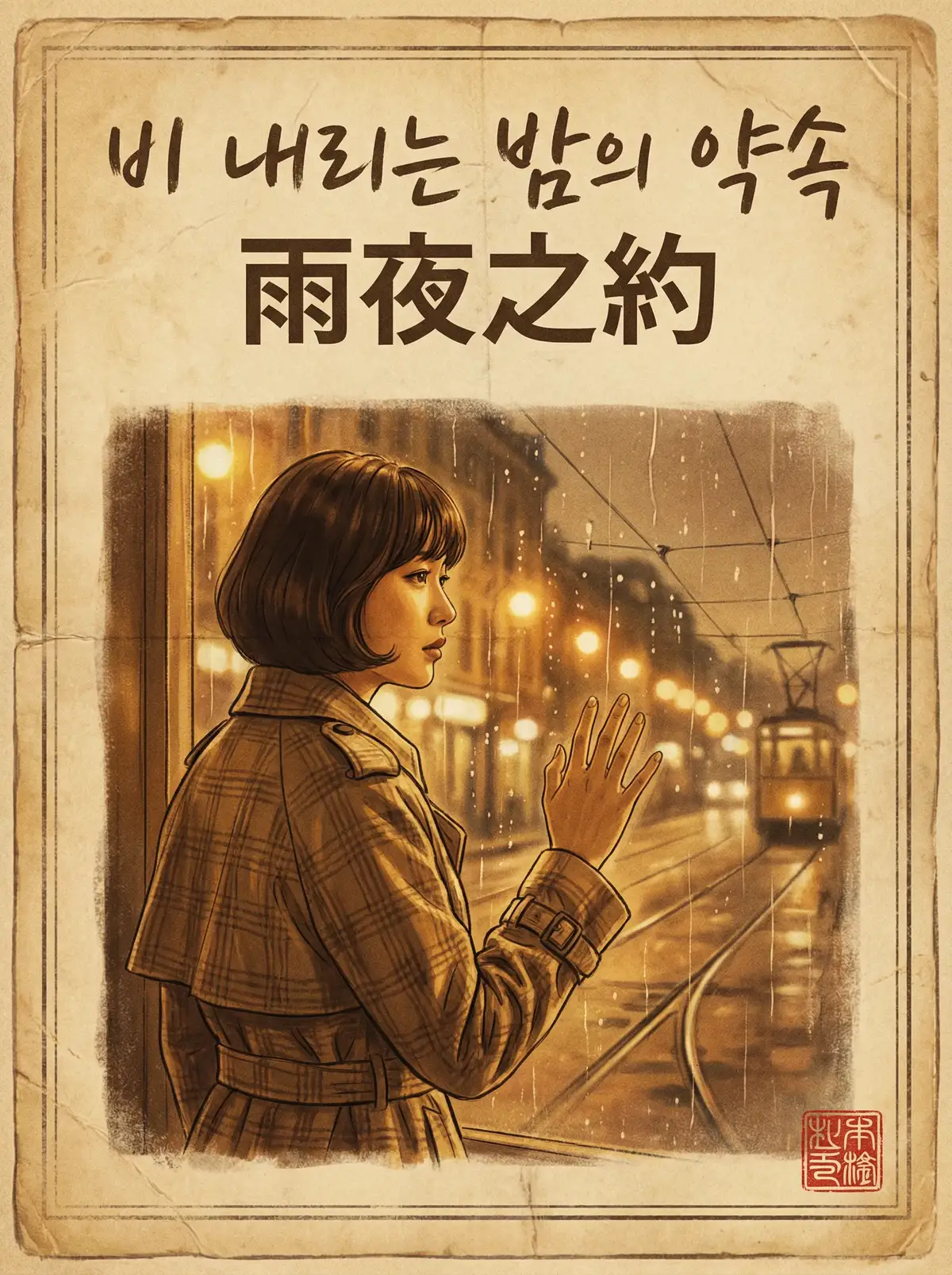 雨夜之约 - 韩国剧情电影 坐在木马的木棒上比赛作文 下载